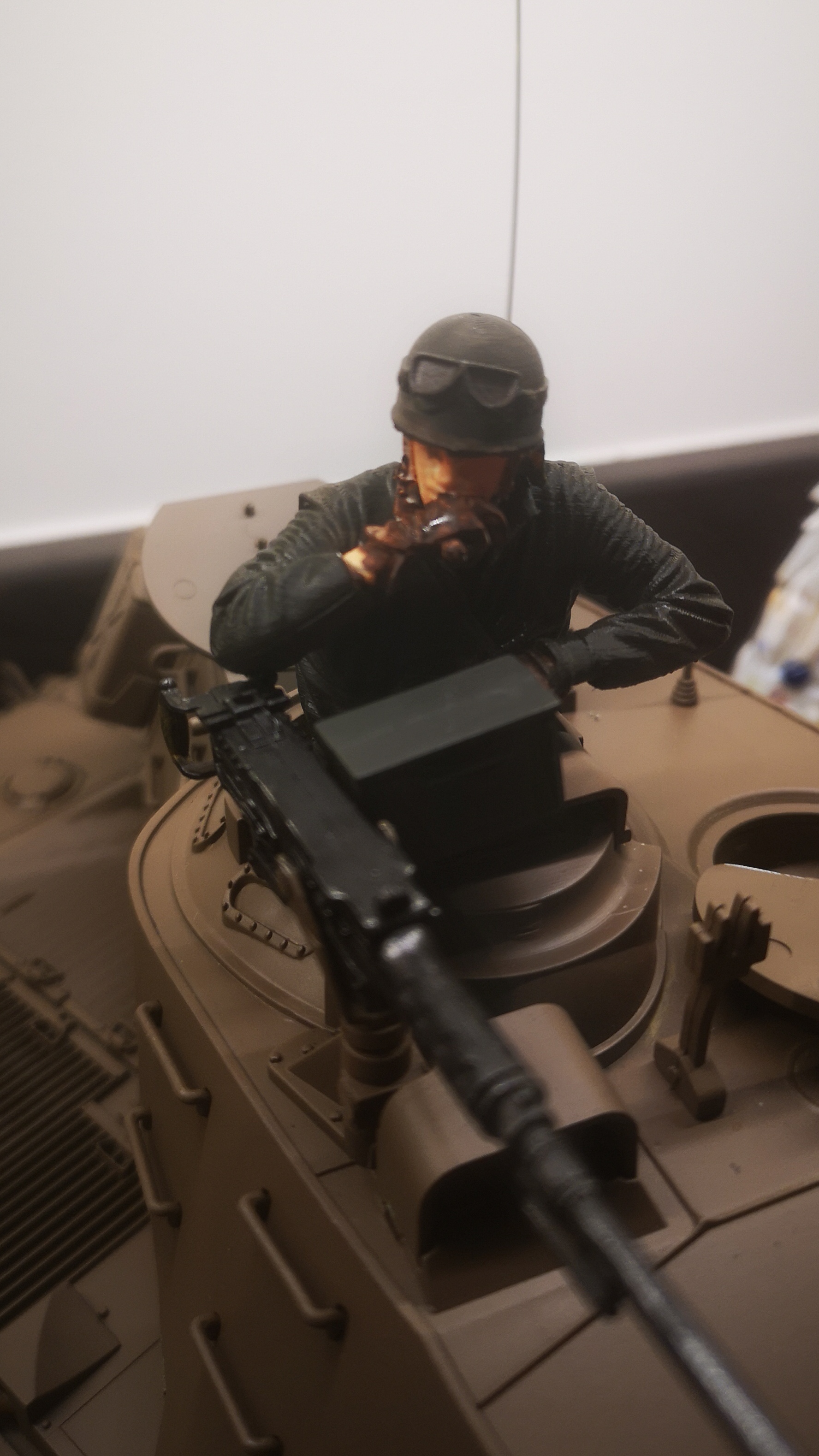 First paint on the commander - a big improvement already