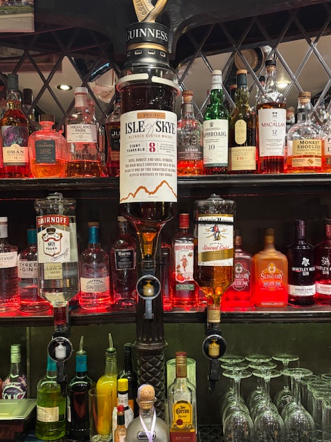 A large bottle of Whisky was found. But not from said Distillery.