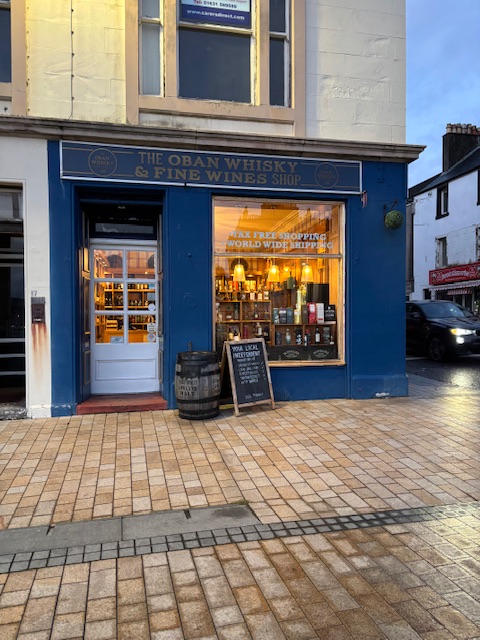 A Whisky emporium was visited.