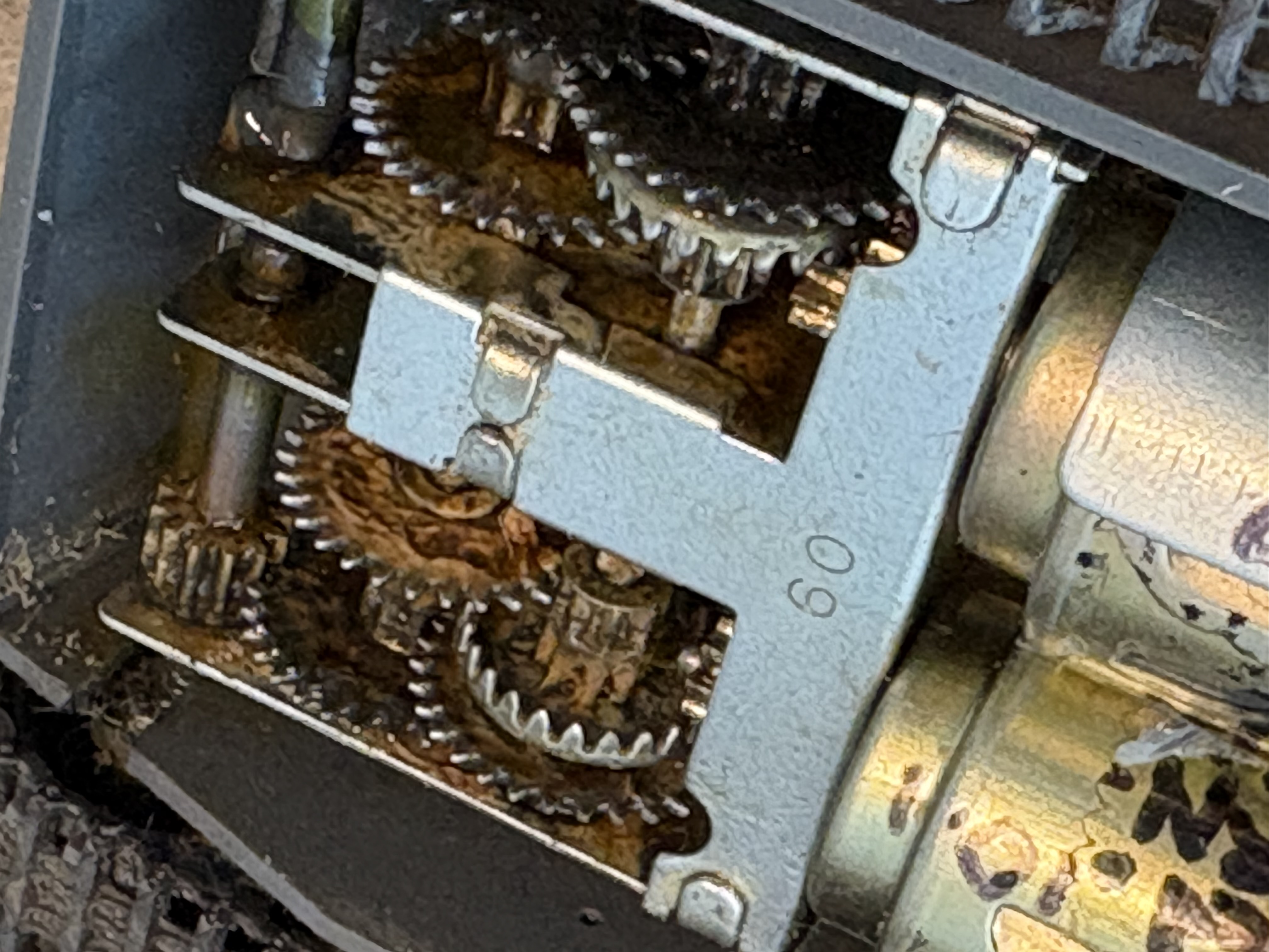 Gear box is from a Tamiya 1/35 M60 and is a good fit for this chassis. The axles are a bit longer and could be trimmed bit I have grown to like it as it is. I buy used M60 models to get this gear box as I like Panzer III and IV models.