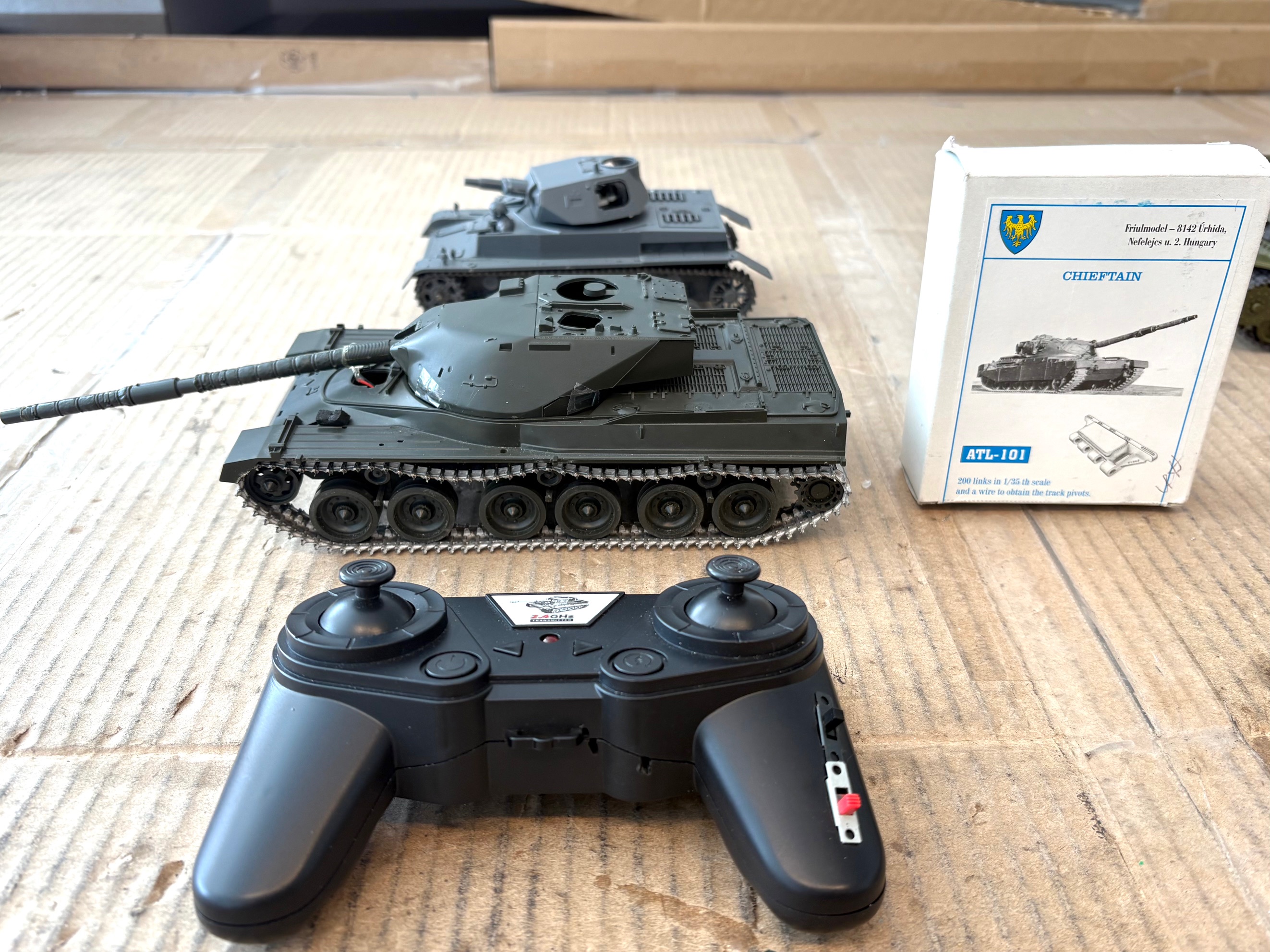 Taigen Transmitter modification for this model. I will soo be doing a simplified modification using a new Taigen Transmitter.