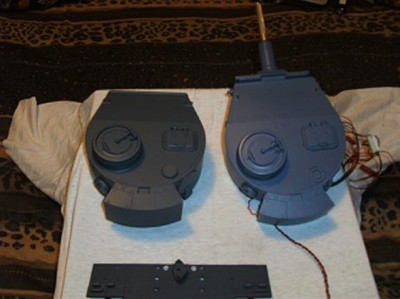 01-STOCK TURRET AND PAINTED TURRET