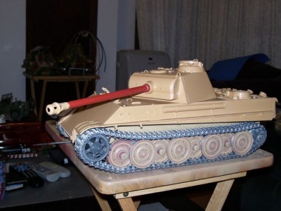 asiatam road wheels modified to fit the panther