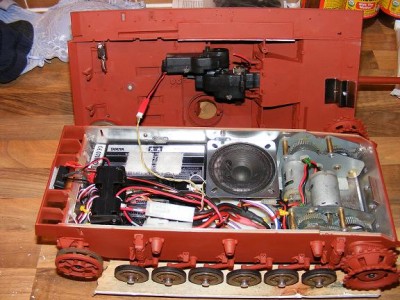 It'a a very tight fit in there