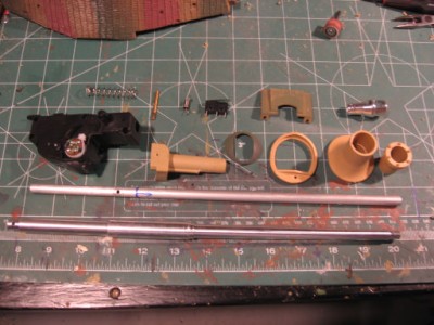 parts needed for Matorro/HL/Tammy gun conversion...still need some brass tube and little screws..