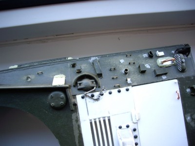 the other side of the rear deck with holders etc.........