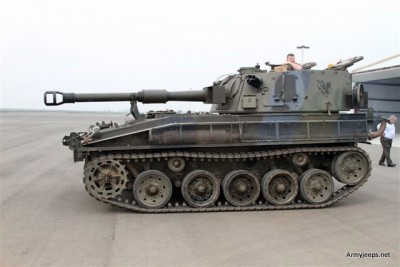 105MM Main Gun British Abbot Self Propeled Gun