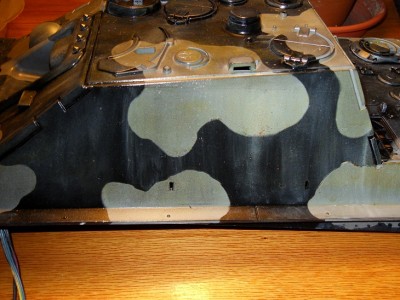 Some of the discoloration is visible on the side to the right