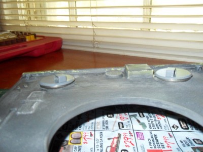 view from rear to front,flush fit