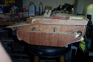 Sponson weld lines