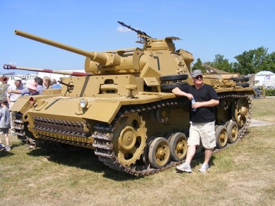 Alan with Panzer III