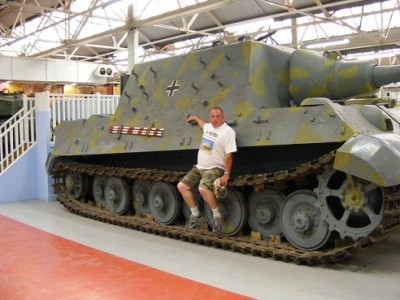 Stevie with Jagdtiger