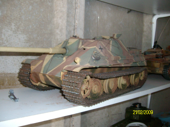 This is Jagdpanther on Panther II hull