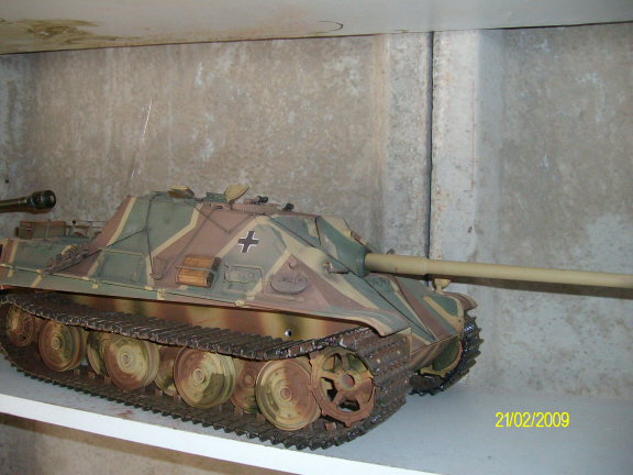 This is Jagdpanther on Panther II hull