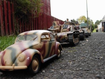 first up the germans