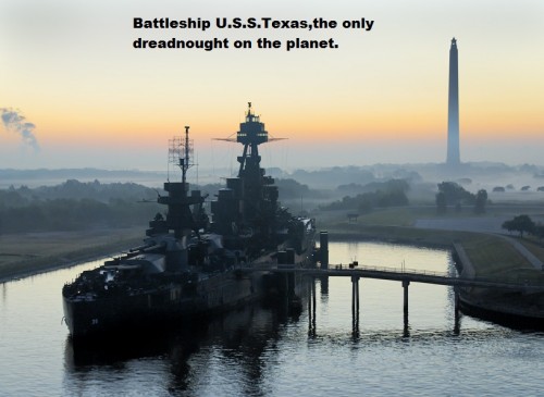 BATTLE SHIP U.S.S.TEXAS%40SAN JACINTO BATTLE FIELD TEXAS.jpg (164.68 KiB) Viewed 12509 times Last first generation Dreadnought USS Texas