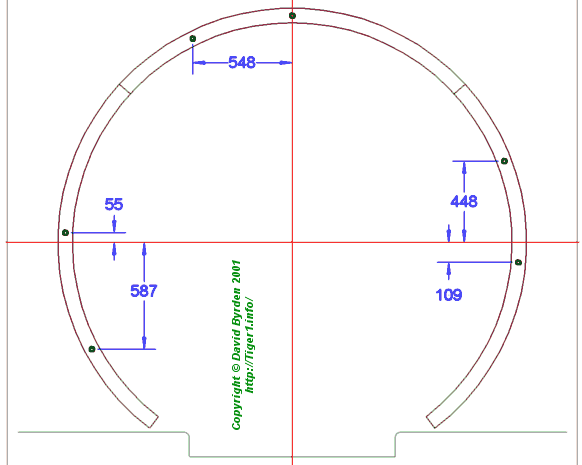 Tiger turret ring guard