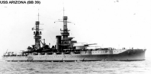 U.S.S.Arizona 1927