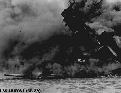 U.S.S.Arizona Dec.7th 1941