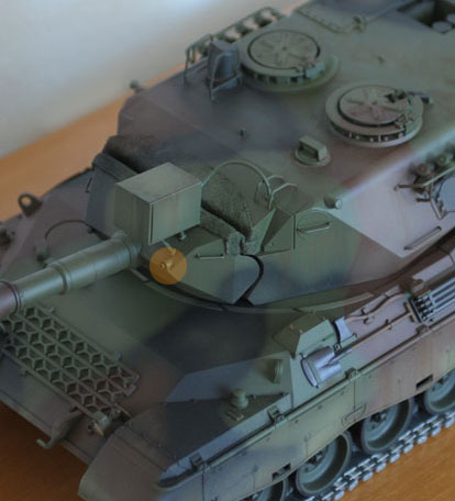 Mantlet Flashing Machine Gun