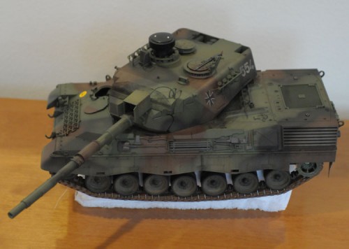 Lowered battle unit receiver for that Cold War &quot;look&quot;.