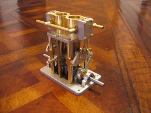 almost done engine, have not decided which way to face exhaust