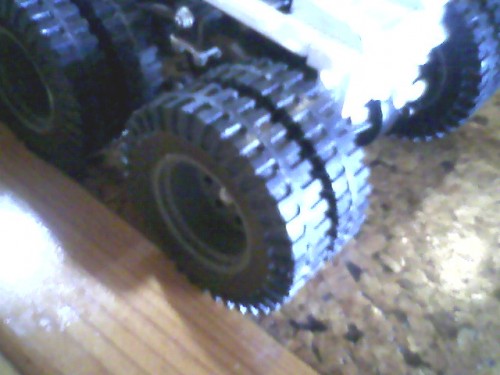 First tire was hand made, moulded and then the full set produced