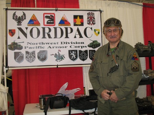 Stu N. in character as a WWII US Tanker