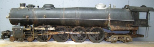 4-8-4 norther type locomotive