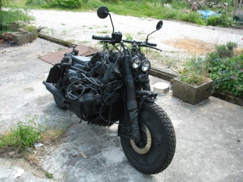 BUT.....I kept this......If only because its Great Fun to ride...and the French have never seen anything like it  !!  :haha: <br />I haven't been stopped by the Gendarmes YET !...but it will be fun when I am....because it is 100% LEGAL  :haha: