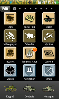 Button screen 1
