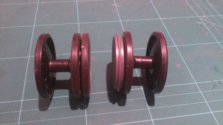 Another view of the finished road wheels showing the correct double dish on the outer sides.jpg