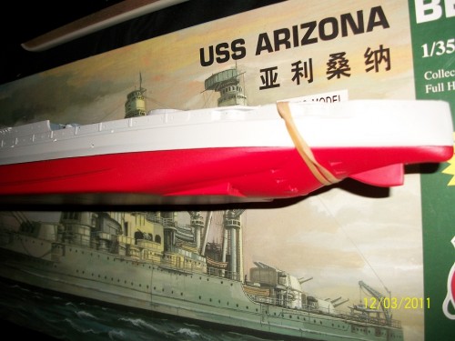 U.S.S.Arizona 1-350 scale hull paint stage 1 009.JPG