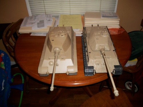 Tamiya King Tigers Henschel and Porsche Versions