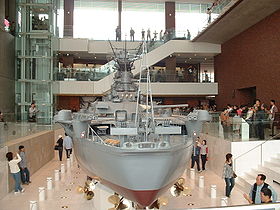 1/10 scale Yamato battleship