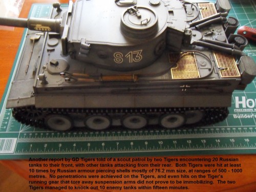 Asiatam Tiger S13 Grossdeutschland 023.JPG (504.86 KiB) Viewed 3111 times Grossdeutschland Tiger S13 from the first GD Tiger company,their first Tigers ever in Battle and the results 10to1 odds