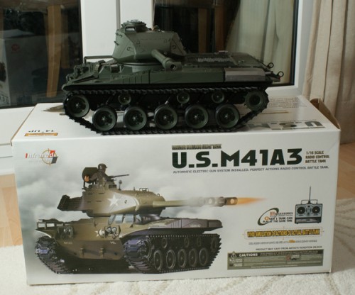 tank and box