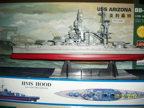 USS Arizona Boat Deck - Main Turrets 011.JPG