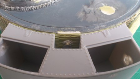 Close up showing the new rear turret lifting lug and zimmerit visible on back of turret.jpg