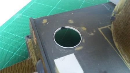 Inner hatch rim added from plasticard with cutaway for hinge.JPG