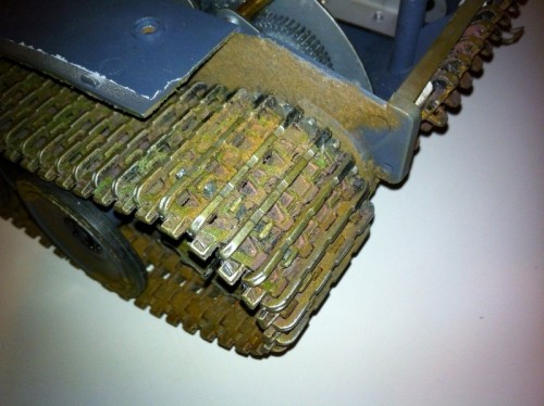 dettail of he trak