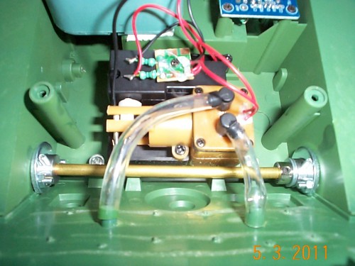 Installed Idler Tensioner\Brace