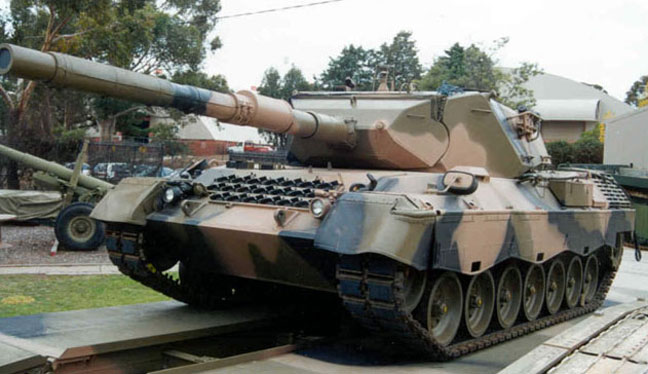 Australian Army Leo 1 A4 terrain camo