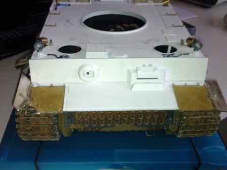 Front with armour plate