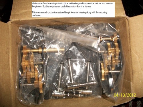 Waltersons Multiple ratio gearbox