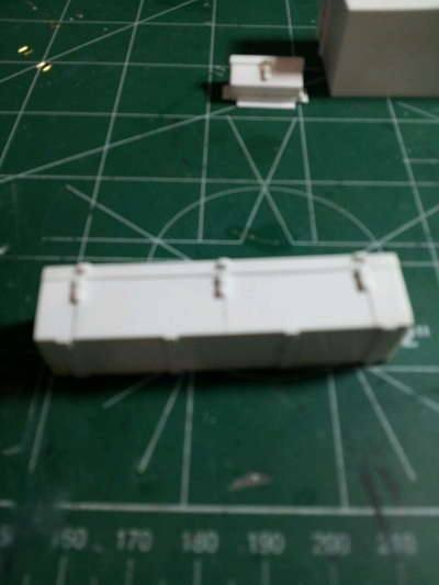 Rear deck storage box
