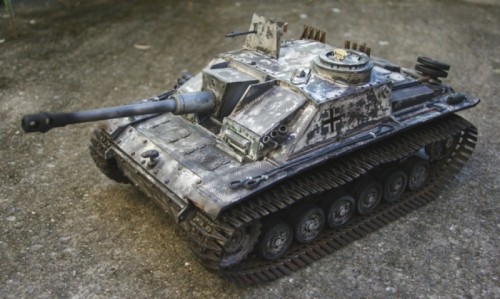 My first attempt at white wash using hair spray technique