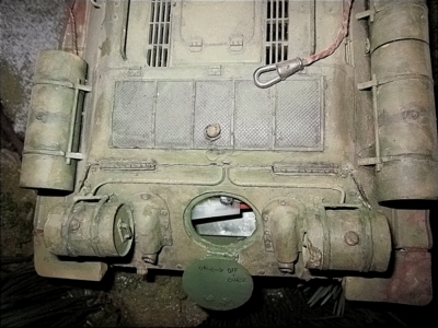 The in off switch and a pull out battery recharger plug are located in the hinged access panel and the smoker refill opening is the little round plug in the rear grill which at some time I will move to a less conspicuas location.
