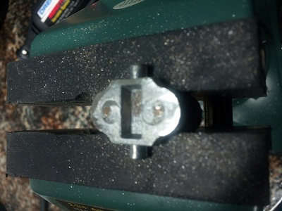 Bogie pivot plate before tapping.jpg