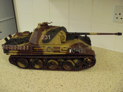 Ambush camouflage as per late WWII German armour.